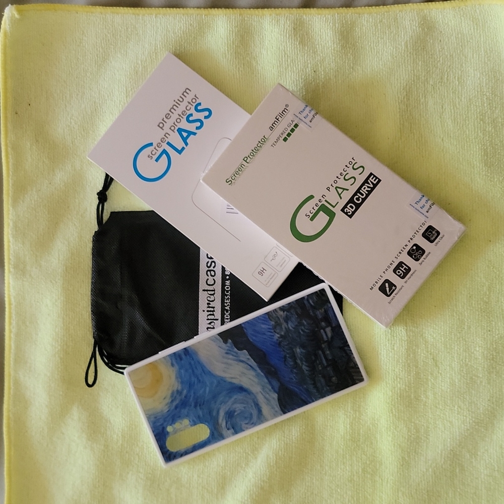 Phone Case and screen protectors for Galaxy for Note 10 Plus